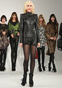 There was huge applause for Gwen as she joined her models on stage to take a bow Photo